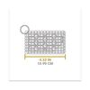 Lodge Cast Iron 4.33 x 3 x 0.75 Inch Red Stainless Steel Chainmail Scrubbing Pad, small image number 4