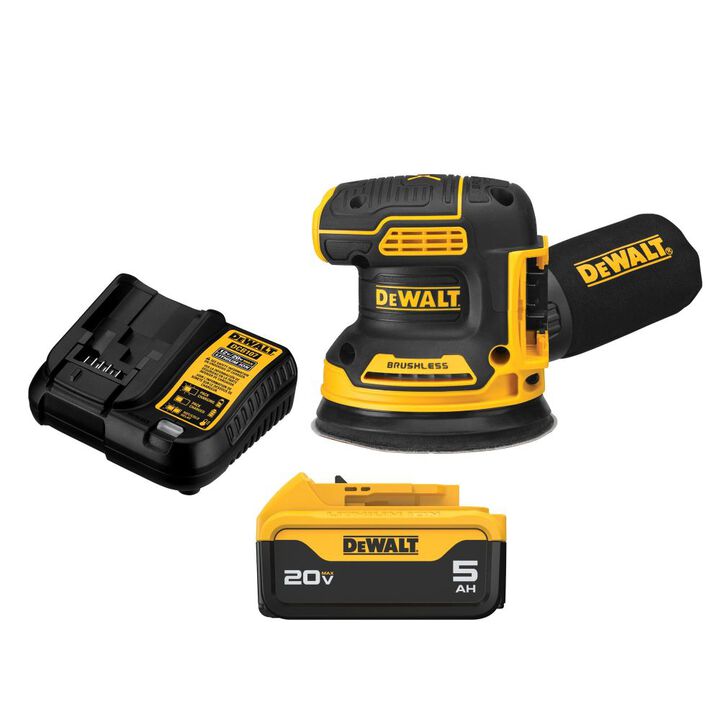 DEWALT 20V Variable Speed Random Orbital Sander Kit