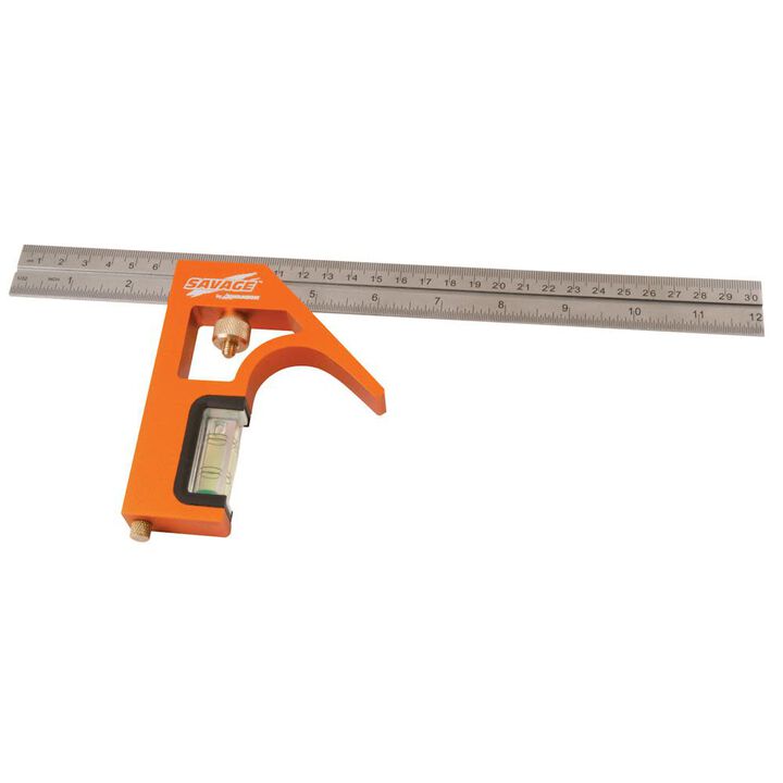 Swanson Tool 30 cm Metric Combination (Combo) Square (12 Inch US)