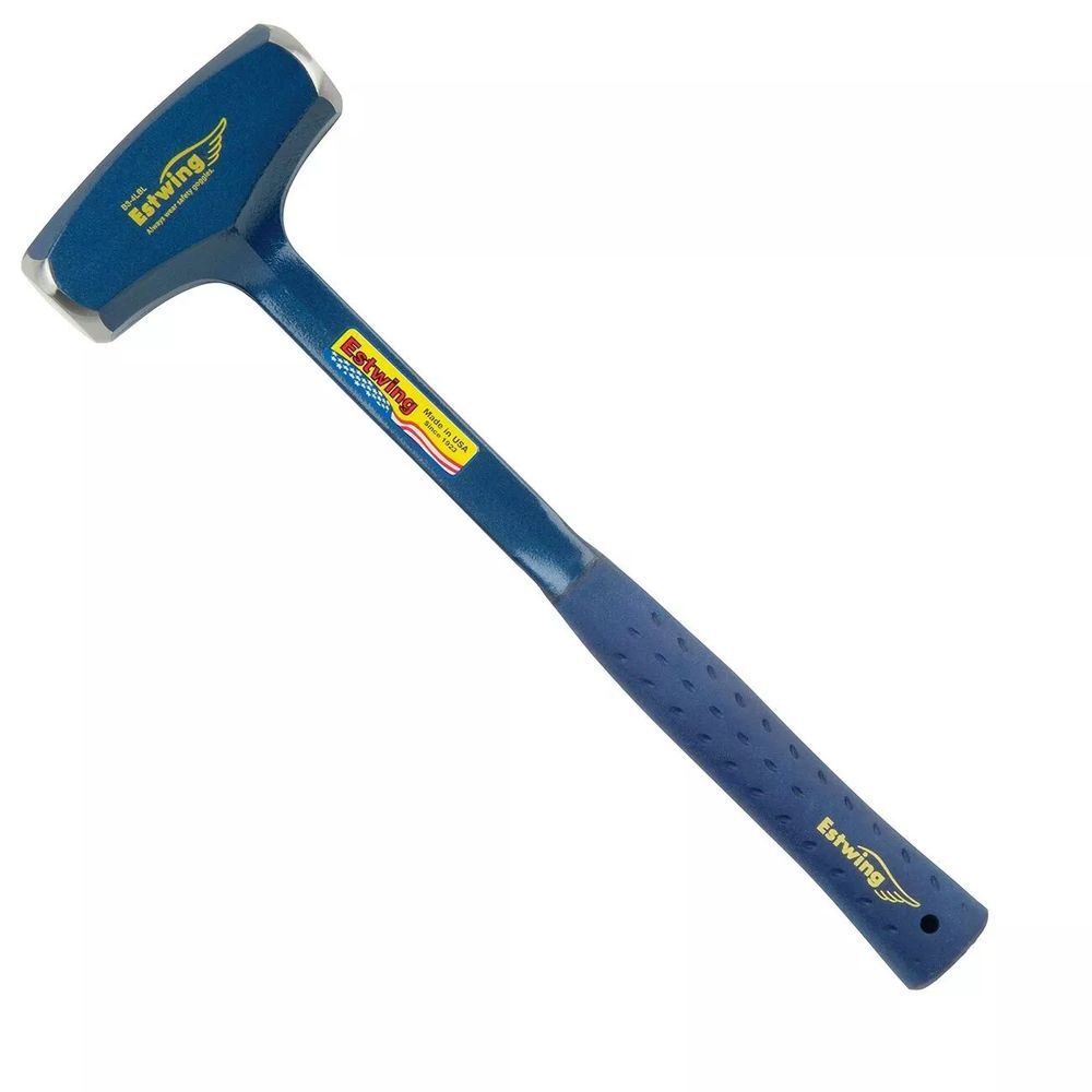 Estwing 4 Lbs Steel Head Mash Hammer with 16 Inch Nylon Soft Grip Handle, large image number 2