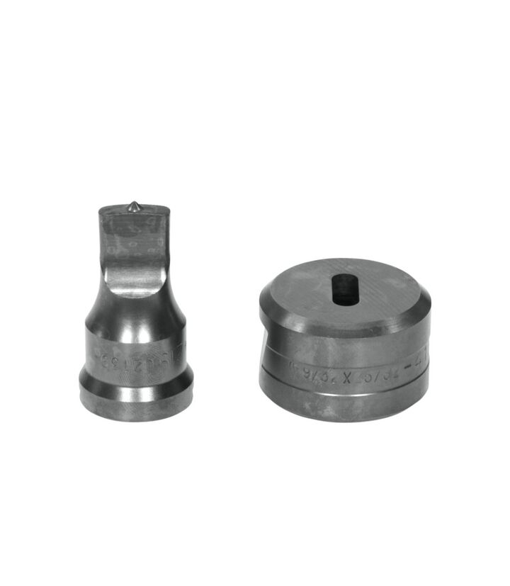 Edwards 3/4 Inch Punch x 25/32 Inch Die Standard Oblong Punch & Die Set, large image number 1