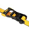 DEWALT 2in x 27' Ratchet Tie-Down Strap with Flat Hooks Heavy Duty 10000 LB Break Strength 1pk, small image number 3
