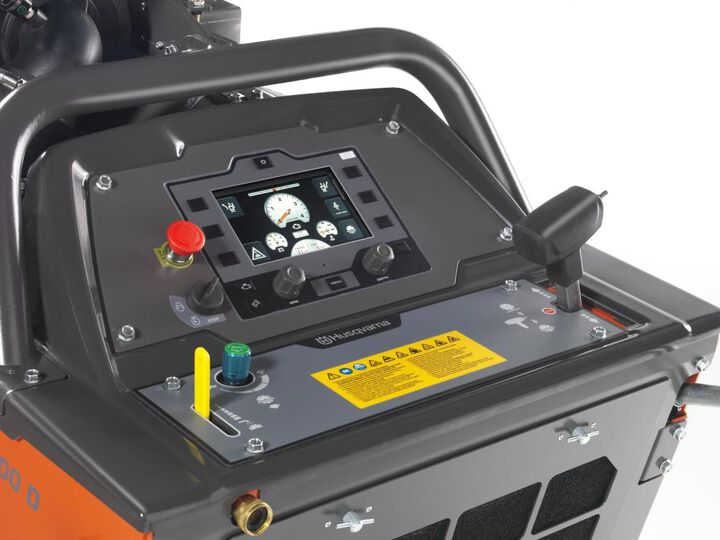 Husqvarna Construction FS 7000 D 74 HP 30 Inch Deutz Floor Saw Body Only, large image number 3