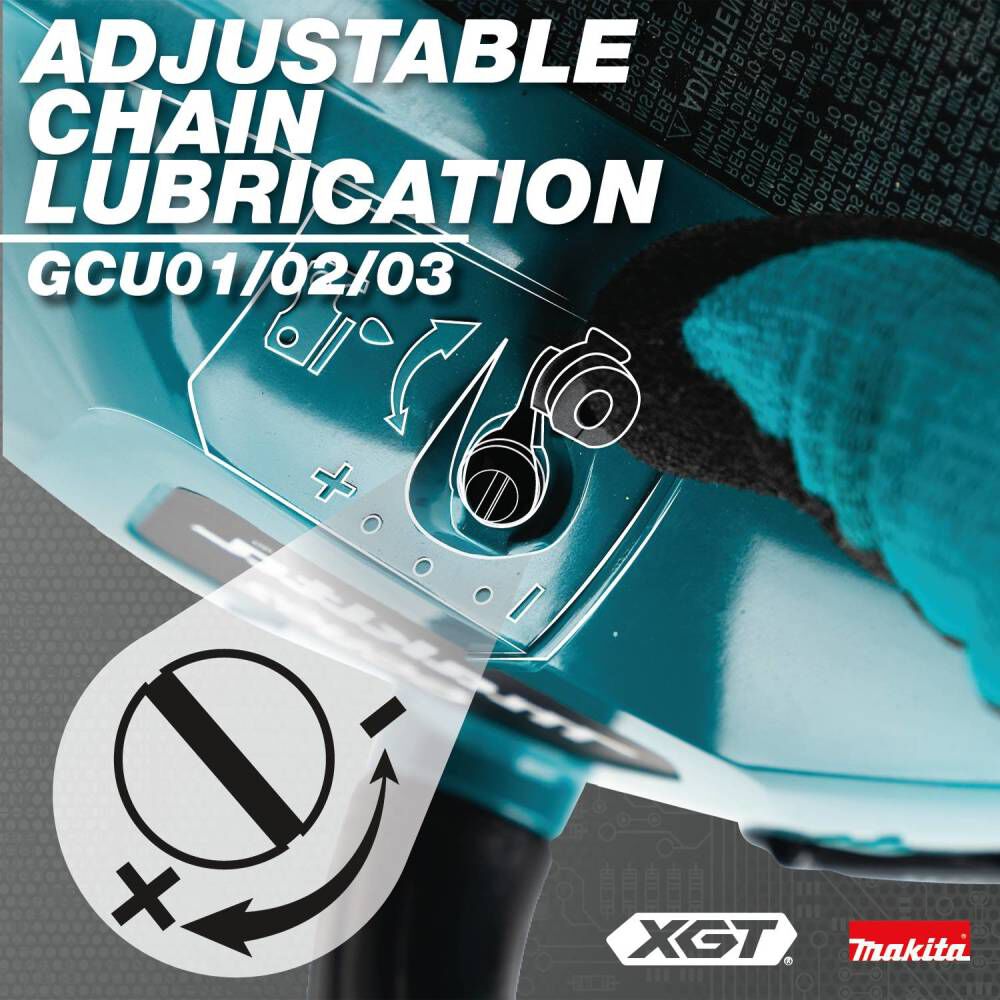 Makita 40V max XGT Cordless 14in Top Handle Chain Saw (Bare Tool), large image number 11