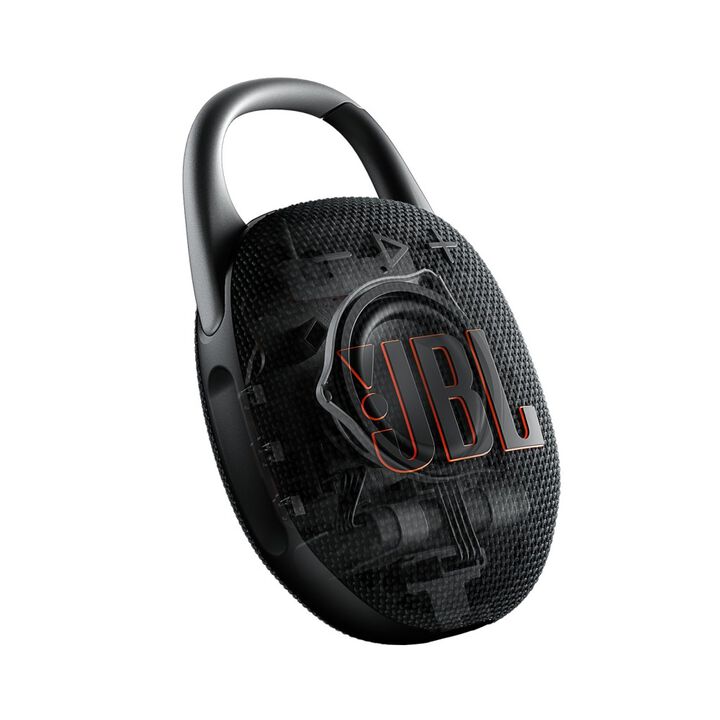 JBL Clip 5 Waterproof Bluetooth Speaker, Black, large image number 7