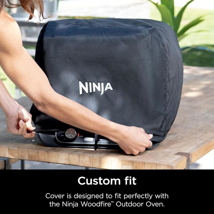 Ninja Woodfire Nylon Anti-Fade Premium Outdoor Oven Cover Black, large image number 1