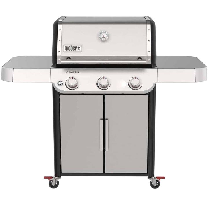 Weber GENESIS S-315 Stainless Steel 39000 BTU Liquid Propane Gas Grill with 3 Burner