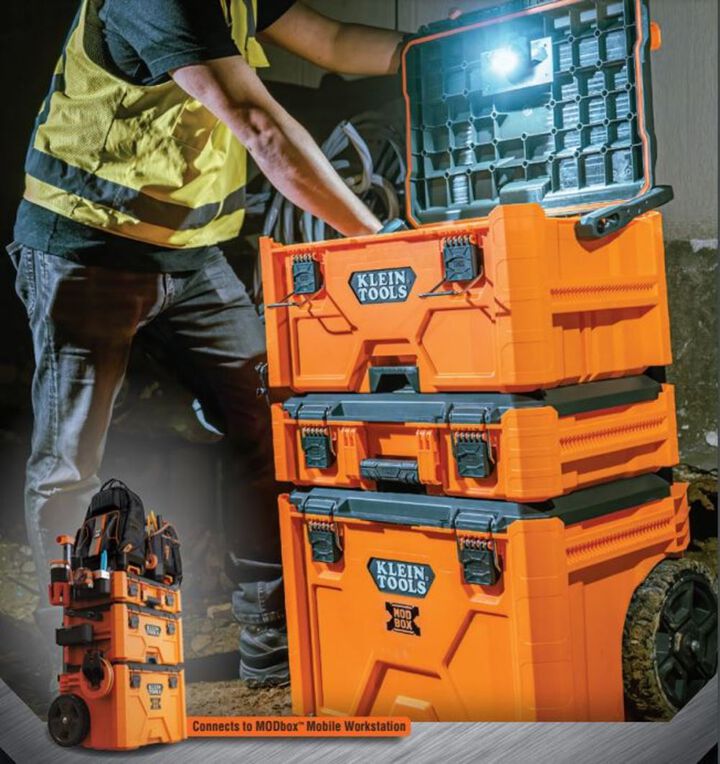 Klein Tools MODbox Modular Storage Mobile Workstation, large image number 5