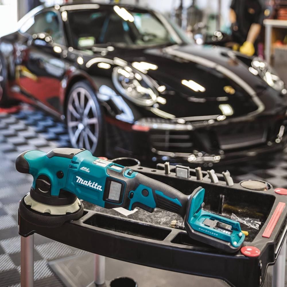 Makita 18V LXT 5in / 6in Dual Action Random Orbit Polisher (Bare Tool), large image number 11