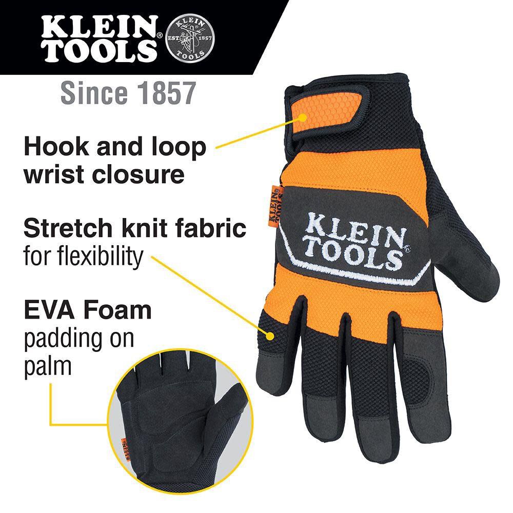 Klein Tools Winter Thermal Gloves XL, large image number 2