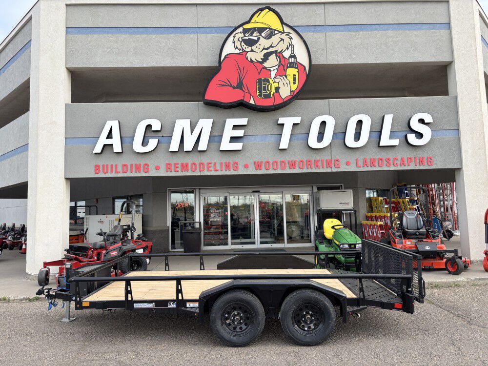 Diamond C GTU 14 Ft x 83 Inch General Tandem Dual Axle Flatbed Utility Trailer, large image number 7