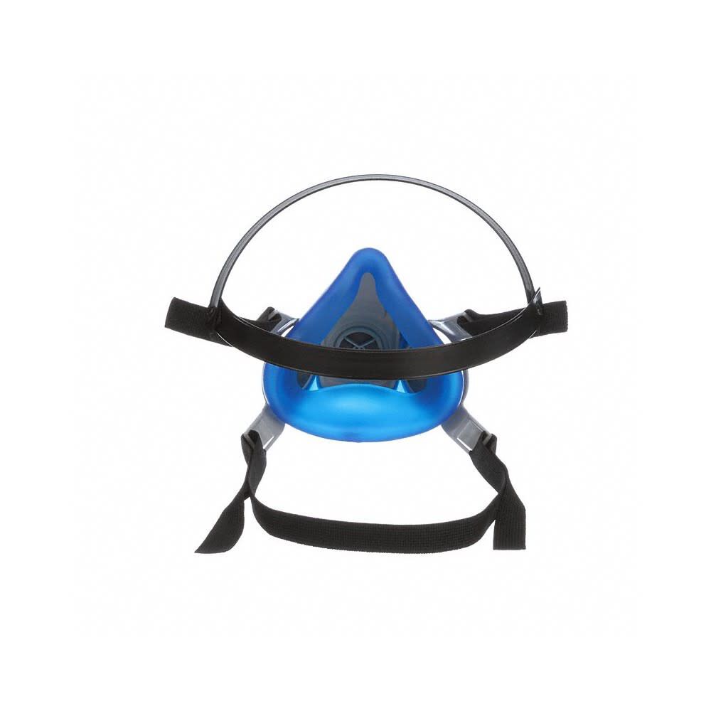 MSA Safety Works Advantage 200 LS Rubber Half-Mask Respirator, Blue, Medium, large image number 5