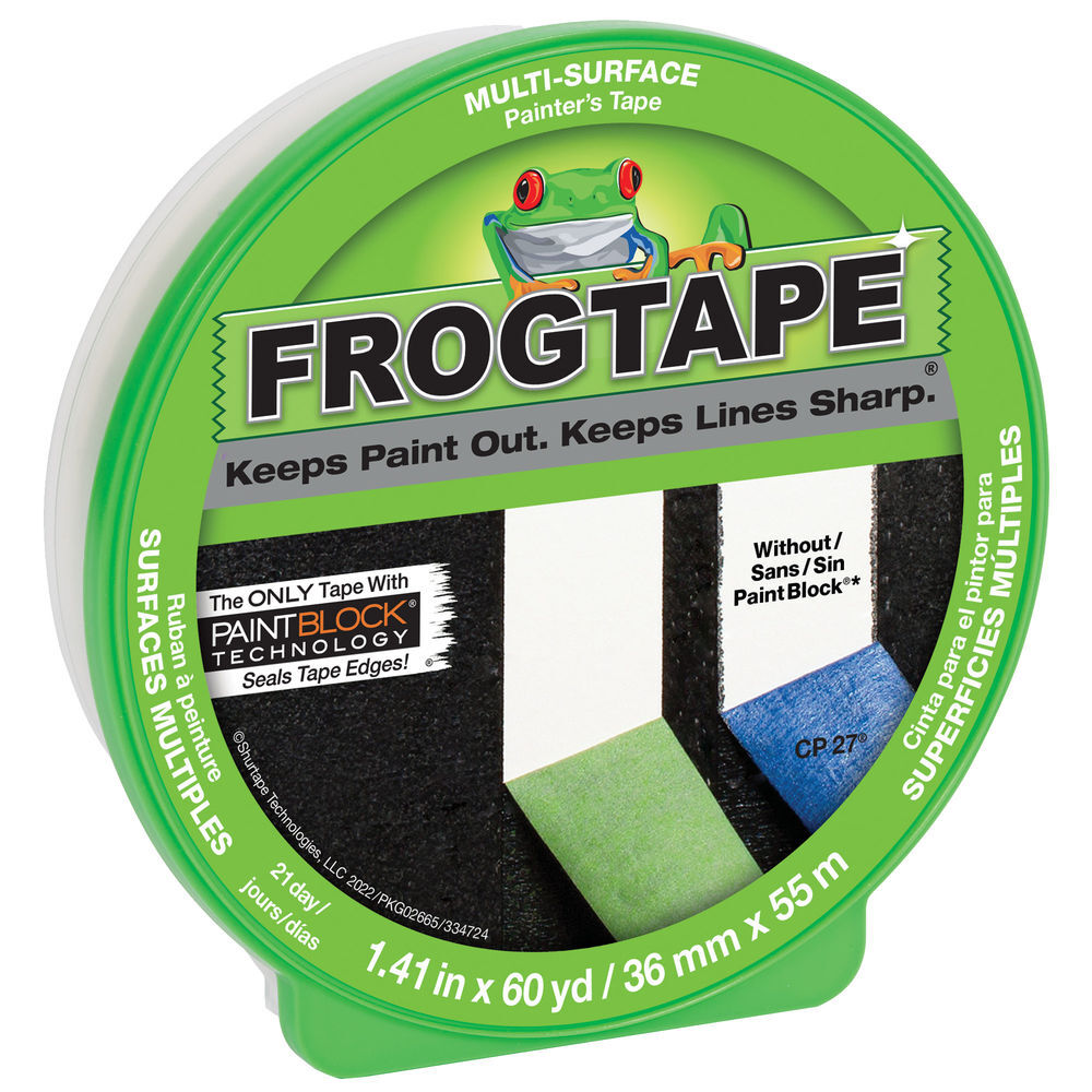 Frogtape CF 120 Painters Tape Multi-Surface Green 36mm x 55m, large image number 1
