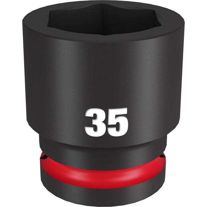 Milwaukee Impact Socket 3/4in Drive 35mm Standard 6 Point