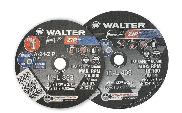 Walter 3 Inch x 1/32 Inch x 3/8 Inch ZIP Cut-Off Wheel, large image number 1