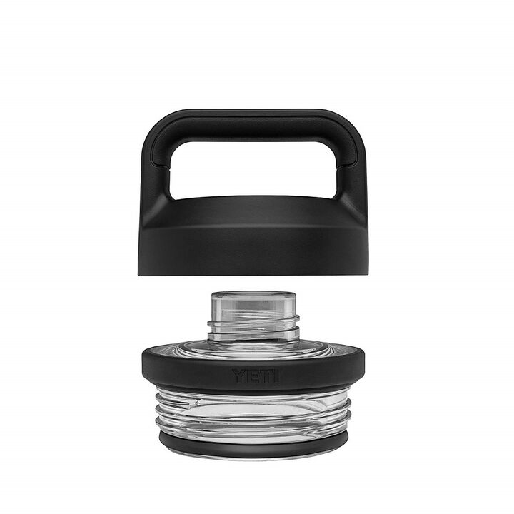 YETI Rambler 18 Oz Water Bottle with Chug Cap White, large image number 2