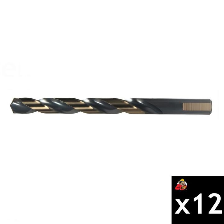 Viking Drill 3/16 Inch Type 240-AQF HSS Jobber Length Drill Bit Bundle, 6 Pieces