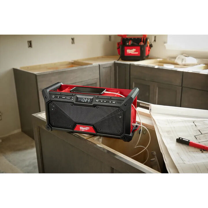 Milwaukee M18 Bluetooth Jobsite Radio (Bare Tool) and M12 High Speed Ratchet (Bare Tool) Bundle, large image number 8