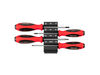 Tekton Phillips and Slotted Screwdriver Set with Organizer #1-#2, 3/16-1/4 Inch, 4 Pieces, small image number 1