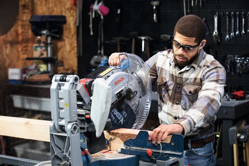 Bosch 18V PROFACTOR Surgeon 12in Glide Miter Saw (Bare Tool), large image number 7