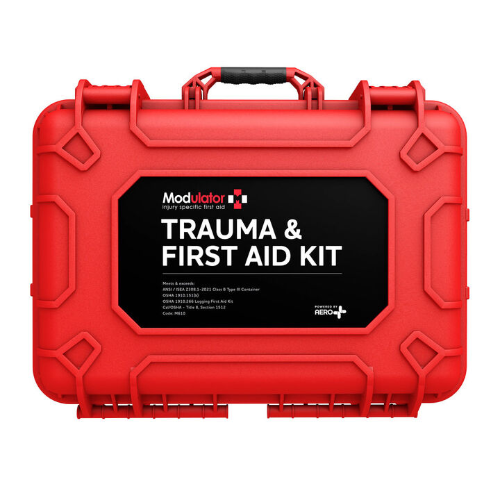 Aero Healthcare Modulator Trauma Kit with Bleed Control - Rugged Hard Case, large image number 1