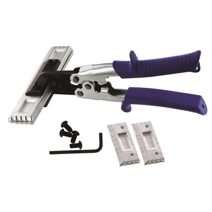 Midwest Snips 3 In. and 6 In. Interchangeable Blade Straight Handle Seamer Set