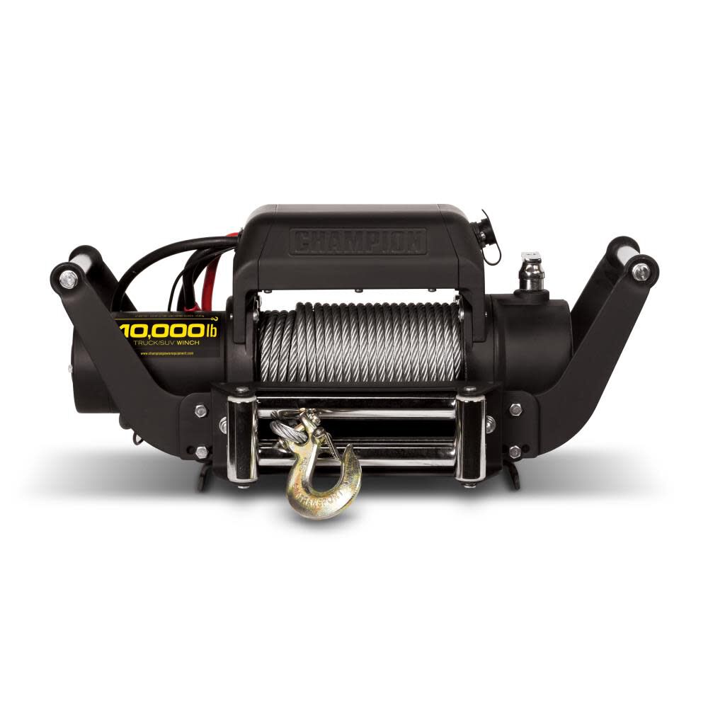 Champion Power Equipment 10000-Lb Truck/SUV Winch Kit with Speed Mount and Remote Control, large image number 2