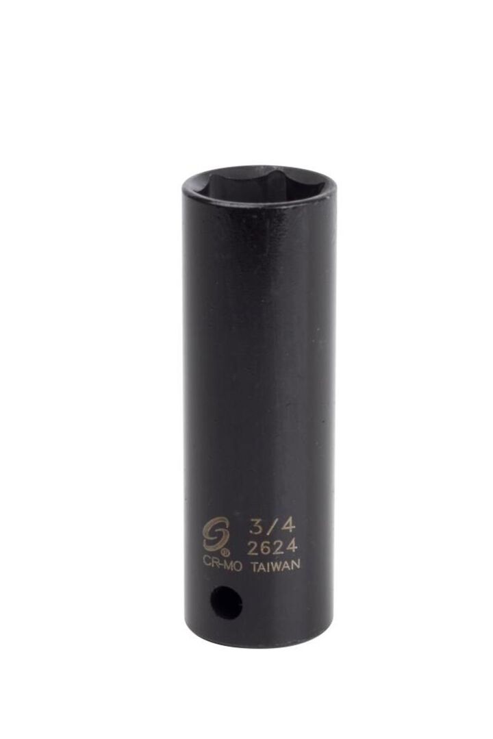 Sunex 1/2 In. Dr. 3/4 In. Extra Thin Wall Deep Impact Socket