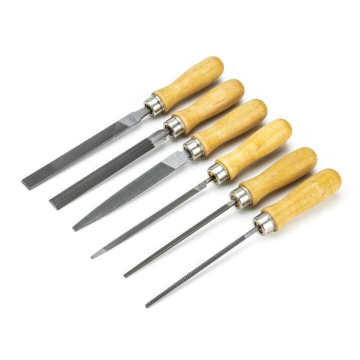 Crescent Nicholson American Pattern File Assortment, 6 Pieces