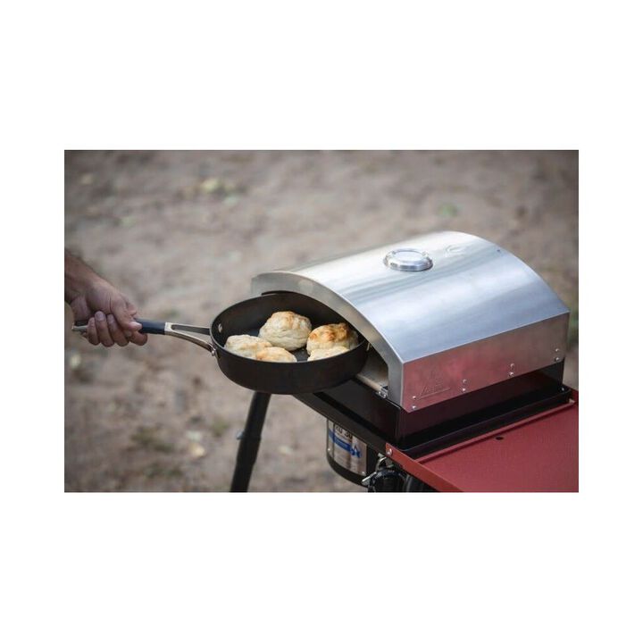 Camp Chef 163.5 Sq-In. Cooking Surface Italia Artisan Pizza Oven with Door, large image number 4