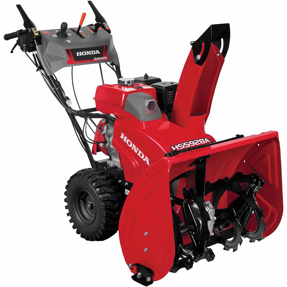 Honda 9HP 28In Two Stage Wheel Drive Snow Blower - Electric Start, large image number 1