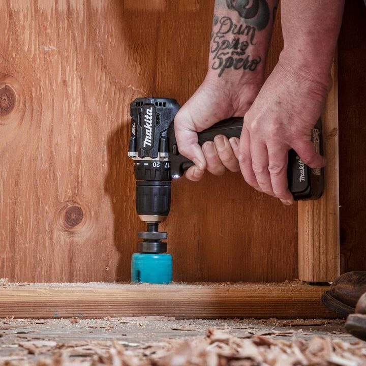 Makita 18V LXT Driver Drill 1/2in Lithium Ion Sub Compact Kit, large image number 3