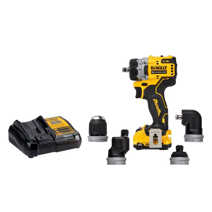 DEWALT XTREME 12V MAX 5 in 1 Drill/Driver Brushless Cordless Kit