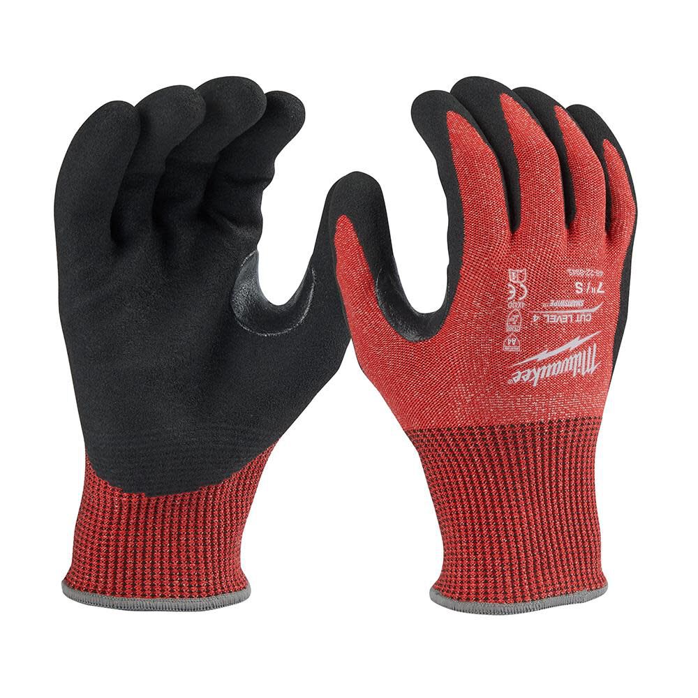 Milwaukee Cut Level 4 Nitrile Gloves Dipped, large image number 11