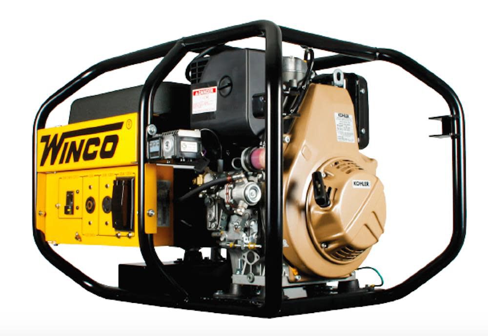 Winco 6,010 Watt Diesel Fueled 50-State Portable Inverter Generator, large image number 1