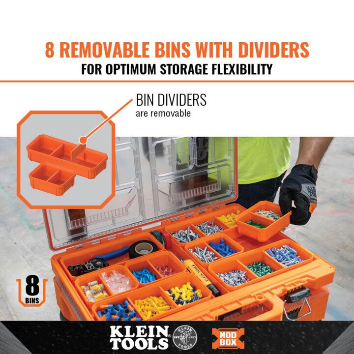 Klein Tools MODbox Short Component Box, large image number 3