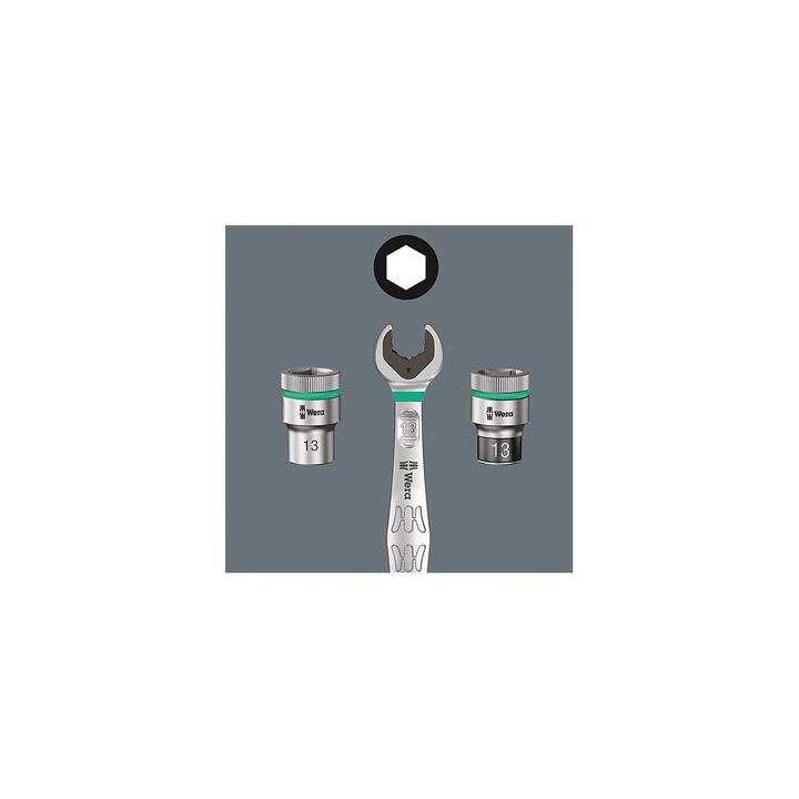Wera Tools 6000 Joker 4 Imperial 1 Combination Ratchet Wrench Set, large image number 9
