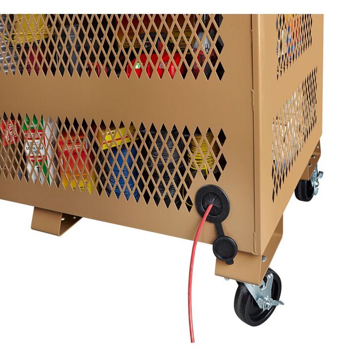 Knaack Model 139-MT Tool Kage 59.4 Cu-Ft. Tan Steel Cabinet, large image number 5