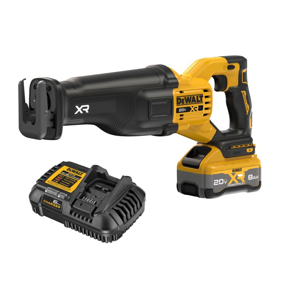 DEWALT 20V MAX XR Reciprocating Saw Kit with XR POWERPACK, large image number 1