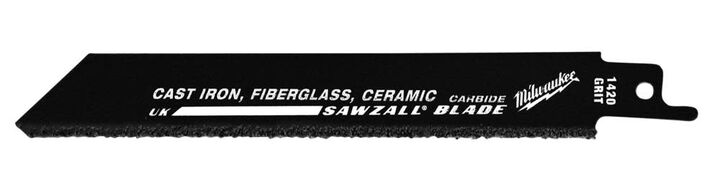 Milwaukee 6 in. Carbide Grit SAWZALL Blade (50 Pack)