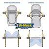 Bendpak 10AP-168 10000 Lbs Adaptable Clearfloor Car Lift with Screw Pads, small image number 4