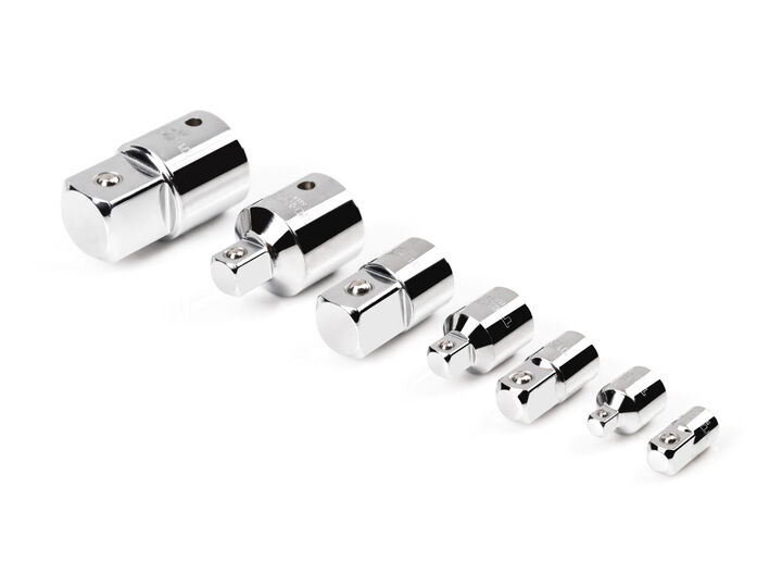 Tekton 1/4, 3/8, 1/2, 3/4 Inch Drive Adapter/Reducer Set, 7 Piece