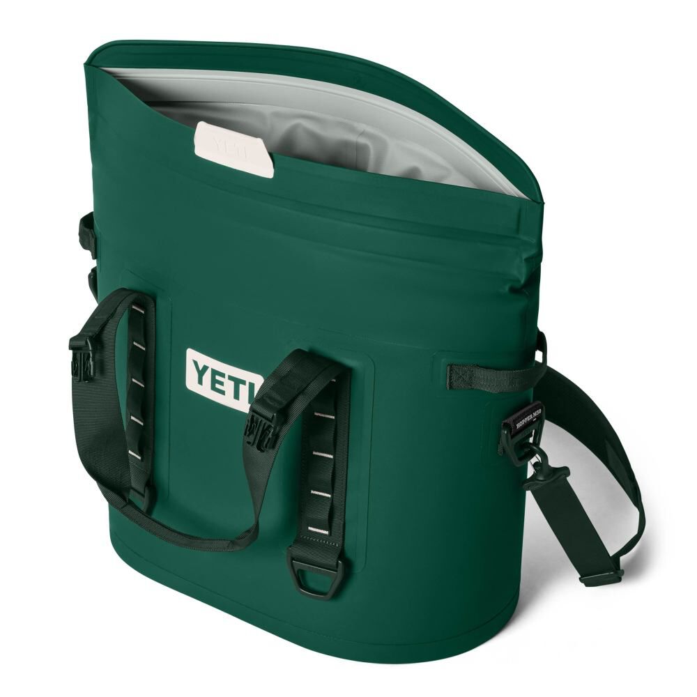 YETI Hopper M30 Tote Soft Cooler Black Forest Green, large image number 5