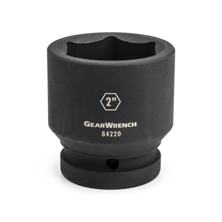 GEARWRENCH Impact Socket 1 in Drive 6 Point 2-1/8 in