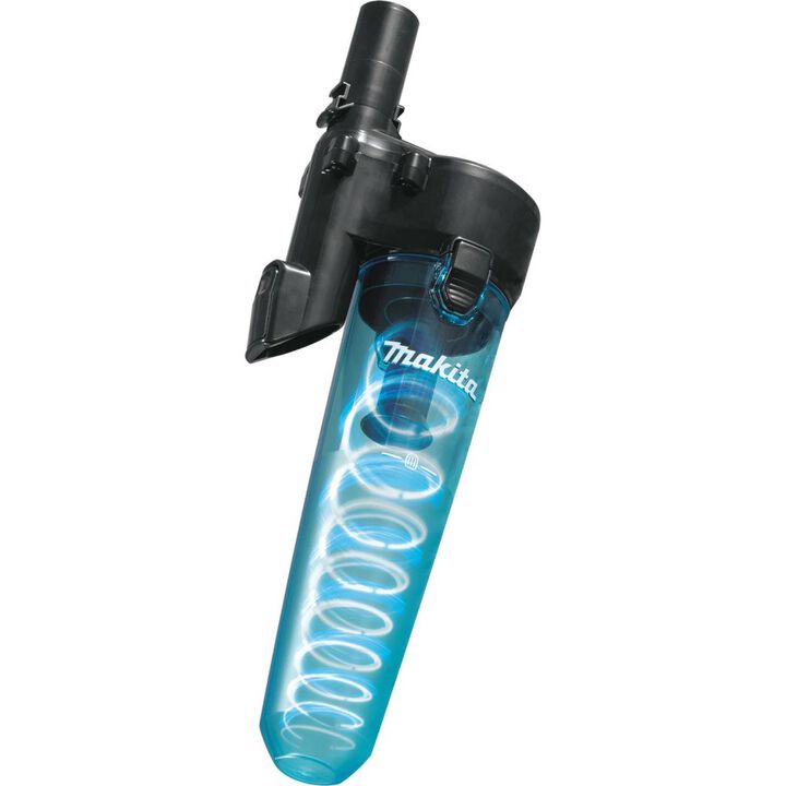 Makita Black Cyclonic Vacuum Attachment with Lock, large image number 1