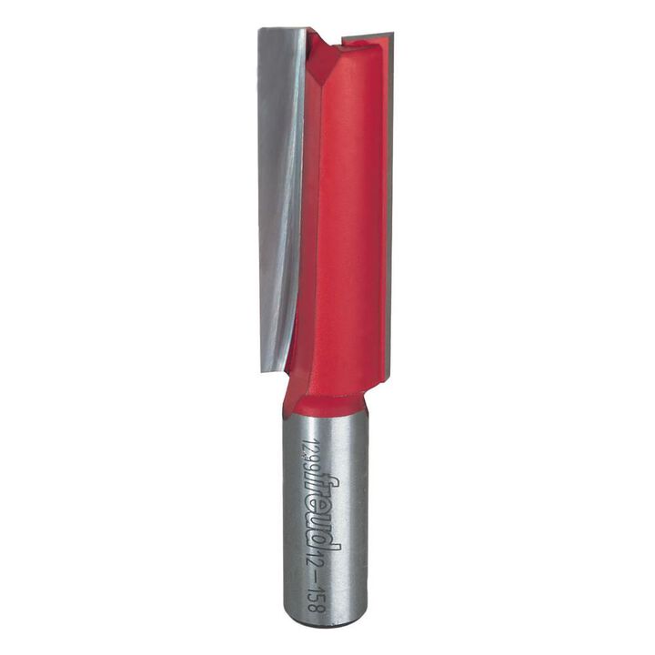 Freud 3/4 In. (Dia.) Double Flute Straight Bit with 1/2 In. Shank