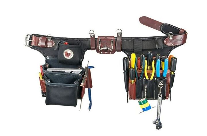 Occidental Leather Adjust-To-Fit Industrial Pro Electrician Tool Belt Set