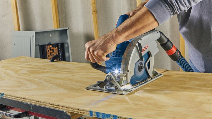 Bosch PROFACTOR 18V 7-1/4 Inch Circular Saw Left Blade Kit Reconditioned, large image number 12