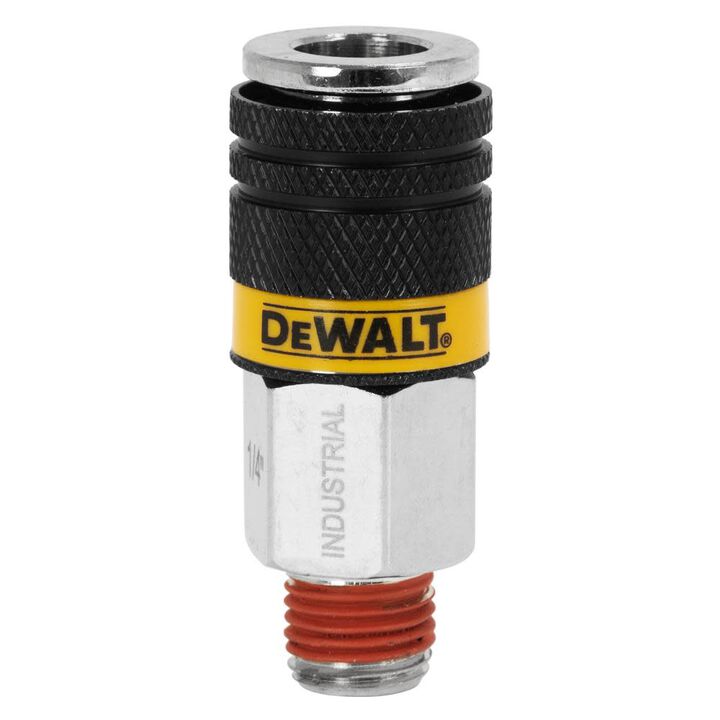 DEWALT 1/4 Inch MNPT Industrial Coupler