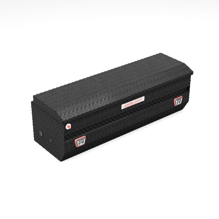 Weather Guard 10 Cu Ft Aluminum All Purpose Full Standard Chest Matte Black
